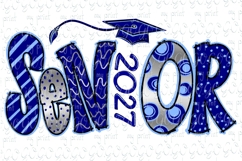 Senior 2027 png Senior class of 2027 Graduation sublamation Product Image 1