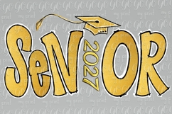 Senior 2027 png Senior class of 2027 Graduation sublamation Product Image 1