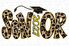Senior 2027 png Senior class of 2027 Graduation sublamation Product Image 1