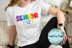 Senior 2027 SVG and Sublimation design for the Graduate Product Image 1