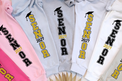 Senior 2027 Vertical SVG Cut File Product Image 3