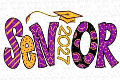 Senior 2027 png Senior class of 2027 Graduation sublamation Product Image 1