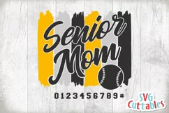 Senior Mom SVG | Senior Softball SVG | Shirt Product Image 2