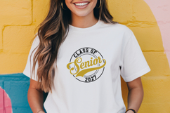 Senior Class of 2027 Round SVG Cut File Product Image 2
