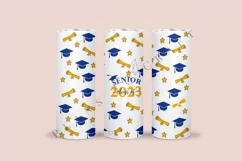 senior class of 2023 skinny tumbler sublimation design for 20oz and 30oz skinny tumbler sublimation wrap