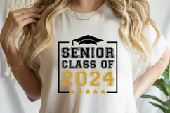Senior Class Of 2024 SVG PNG, Graduation Cap Svg, Cut Files Product Image 2