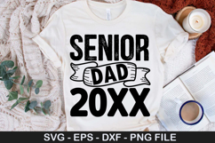 Senior dad 20xx - Volleyball SVG Design Product Image 1