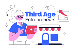 10 Third Age Entrepreneurs Illustration Product Image 4