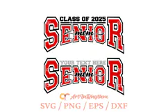 Proud senior mom svg, Fourth year student mom graduation svg Product Image 4