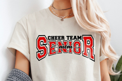 Proud senior mom svg, Fourth year student mom graduation svg Product Image 2