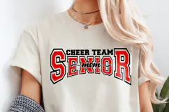 Proud senior mom svg, Fourth year student mom graduation svg Product Image 2