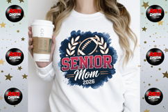 Senior Football Mom 2026 Svg Trendy Png Product Image 4