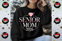 Senior Football Mom 2026 Svg Trendy Png Product Image 5