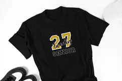 Senior 2027 SVG Cut File for Cricut and Silhouette Product Image 3