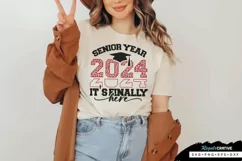 Senior Year 2024 It's Finally SVG, Graduation SVG Design Product Image 3