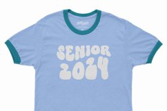 Senior 2024 | Wavey Text SVG Product Image 3