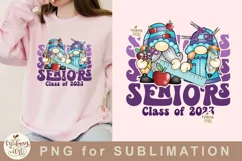Senior 2023 Png, Digital Download, gnomies Senior 2023 Product Image 1