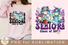 Senior 2023 Png, Digital Download, gnomies Senior 2023 Product Image 3