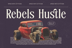 Senovac - Bold Tall Serif Display Font Product Image 3