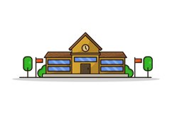 Illustrated school Product Image 1