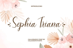 Sephia Triana Font Product Image 1