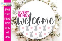 Every Bunny Welcome SVG | Easter Design Product Image 1