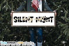 Silent Night Holy Night SVG | Christmas Design Product Image 1