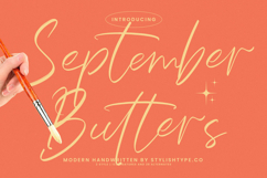 September Butters - Modern Handwritten Font Product Image 1