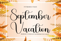September Vacation Product Image 1