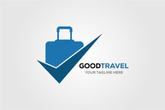 Travel logo, holidays, tourism, business trip company logo Product Image 1