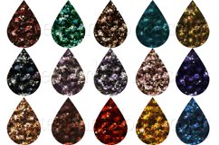 Sequin Teardrop Earring Sublimation Designs, Mix Sequins s3 Product Image 2