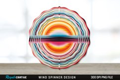 Serape Wind Spinner Sublimation PNG Design Product Image 1