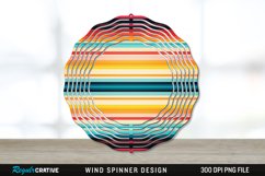 Serape Wind Spinner Sublimation PNG Design Product Image 1