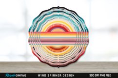 Serape Wind Spinner Sublimation PNG Design Product Image 1