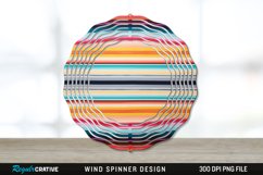 Serape Wind Spinner Sublimation PNG Design Product Image 1