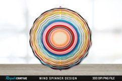 Serape Wind Spinner Sublimation PNG Design Product Image 1