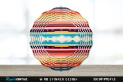 Serape Wind Spinner Sublimation PNG Design Product Image 1