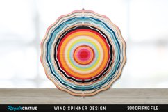 Serape Wind Spinner Sublimation PNG Design Product Image 1