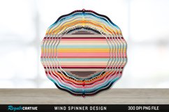 Serape Wind Spinner Sublimation PNG Design Product Image 1