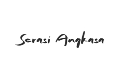 Serasi Angkasa Font Product Image 1