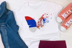 National Sublimation Art- Backgrounds Bundle. Serbia Product Image 2