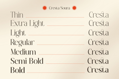 Cresta Soura Family Font Product Image 6