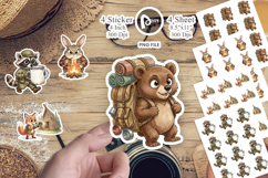 Serious Survivalist Animal Sticker Product Image 1