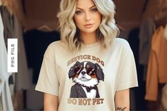 Service Dog Not Pet T shirt Design