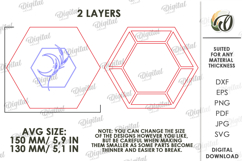 Kitchen Serving Trays Bundle Laser Cut. Tea Serving Tray SVG Product Image 3