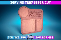 Serving Tray Laser Cut SVG | Serving Tray Laser Cut SVG Product Image 1