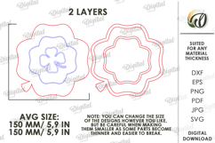 Kitchen Serving Trays Bundle Laser Cut. Tea Serving Tray SVG Product Image 7
