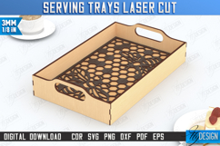 Serving Tray|Snack Appetizer Tray|Serving Tray with Handles Product Image 1