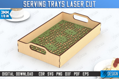 Serving Tray|Snack Appetizer Tray|Serving Tray with Handles Product Image 1