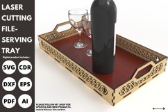 Serving Trays with Handle, laser cut files, Glowforge, svg Product Image 2